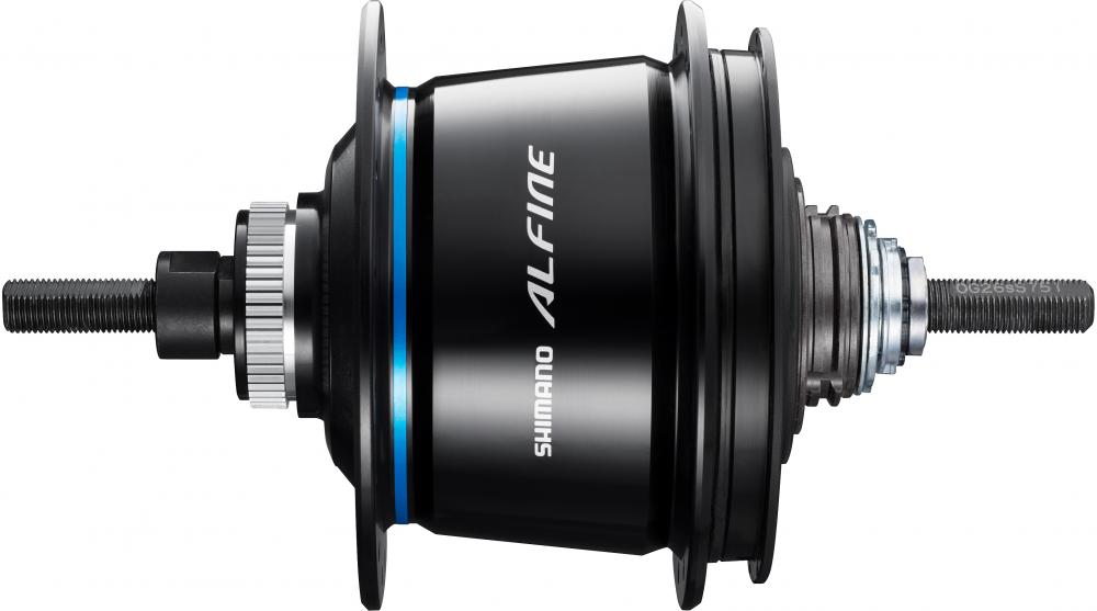 SHIMANO Getriebenabe ALFINE Di2 SG-S7051-8 32 Loch Schwarz - 7051-8, Schwarz
