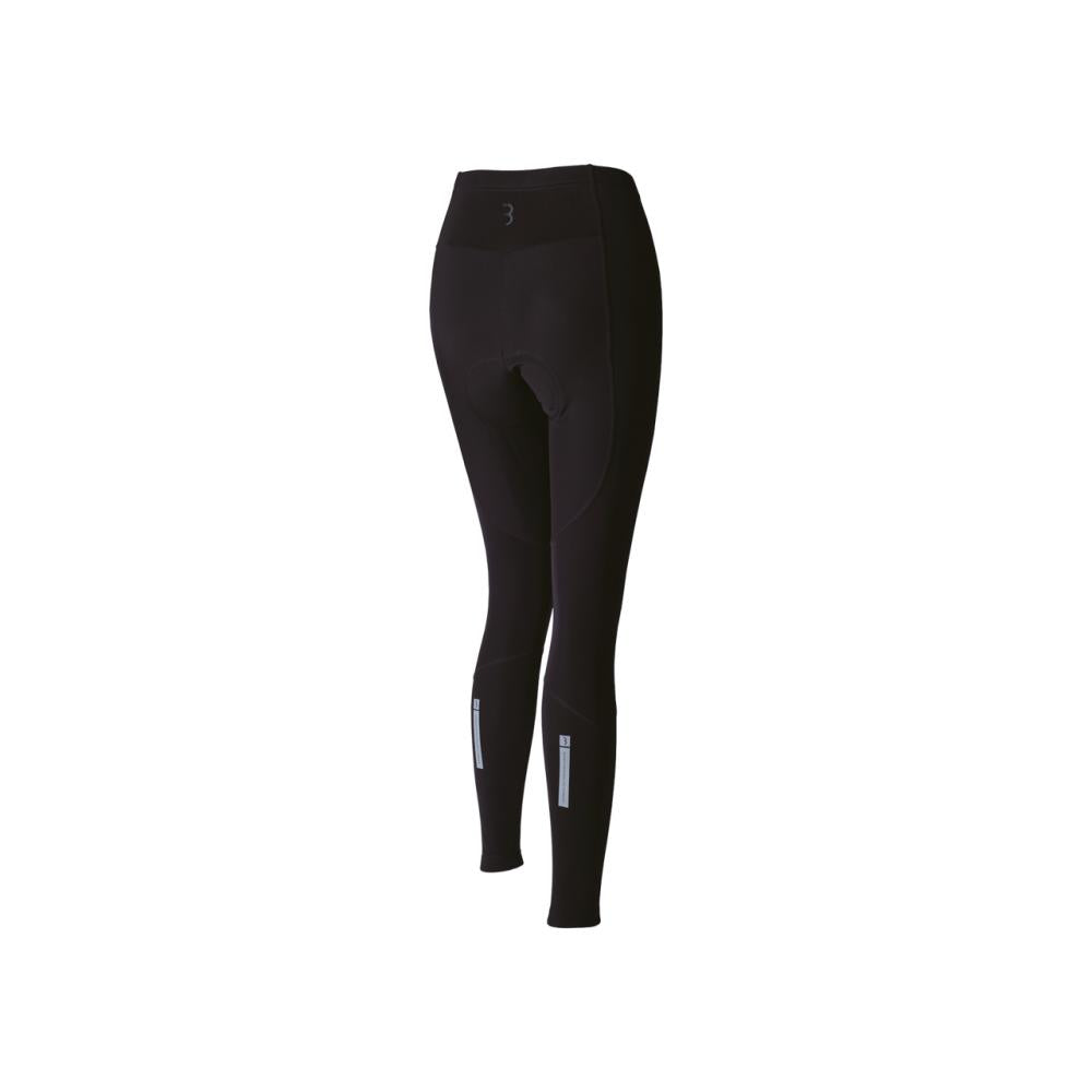BBB Cycling Damen Winterhose Coldshield Schwarz M - warme, atmungsaktive Radhose für den Winter