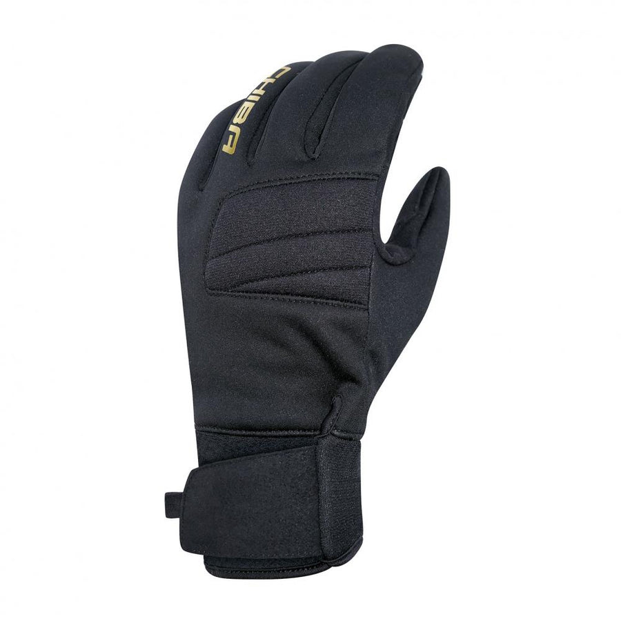 Chiba Classic Winter Vollfingerhandschuh Schwarz Gr. XXXL - unisex, winddicht, Thinsulate-Futter, Klettverschluss & Touchfunktion
