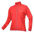 Endura Damen Pakajak winddichte Wetterschutzjacke Hi-Viz Koralle Größe M