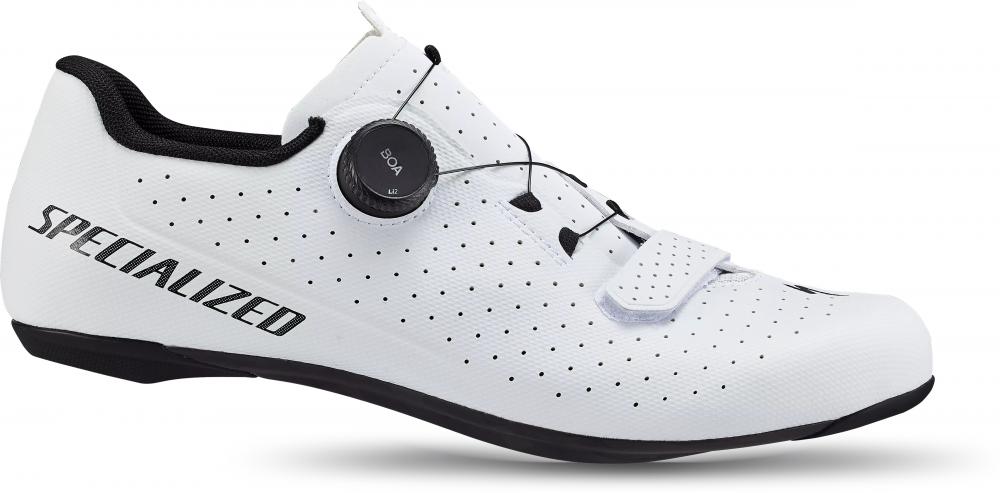 Specialized TORCH 2.0 RD Rennradschuh Weiß Größe 42 - Leichter Fahrradschuh mit Body Geometry Technologie