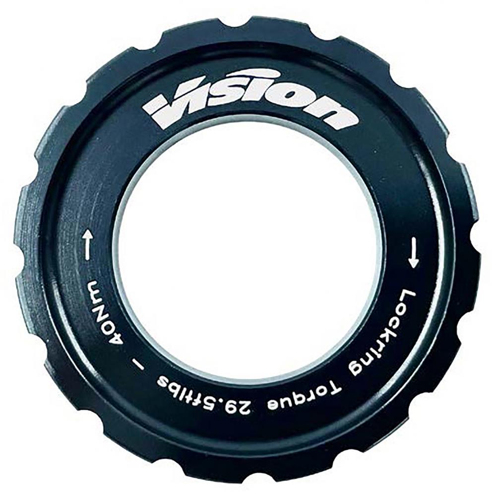 Vision Centerlock Verschlussring PRA 15-20 mm Schwarz - sichere Fixierung für Bremsscheiben