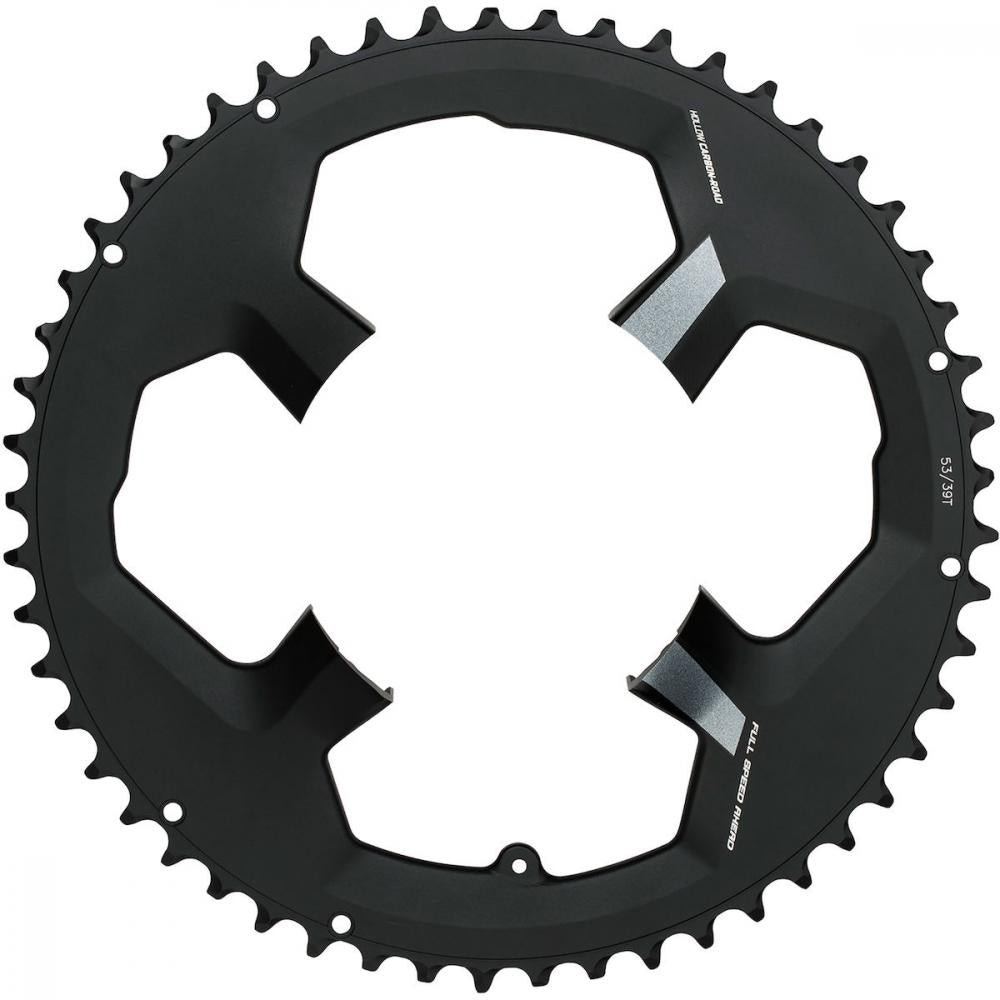 FSA Kettenblatt K-Force WE 4-Arm 110 mm x 39 T Schwarz - CNC-gefräst, 42 g