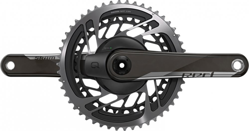 SRAM Kurbelgarnitur Quarq RED AXS 175 mm 46-33T - präzise Leistungsmessung für Road