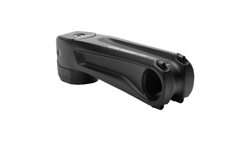 LOOK LDS Vorbau -7° schwarz glanz/matt 120mm - leichter Aluminium Road Stem für Rennrad, aerodynamisches Design, präzise Lenkkontrolle