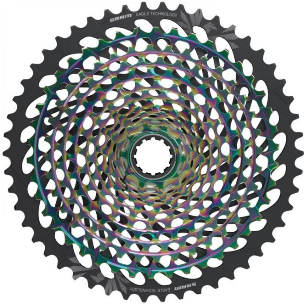 SRAM Kassette XG-1299 X-Glide rainbow 10-50T - High-End 12-fach MTB-Schaltperformance
