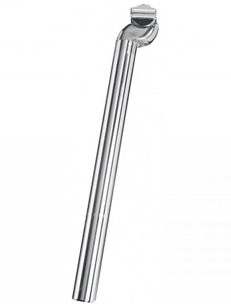 Ergotec Patentsattelstütze silber, Aluminium, Ø 29,4mm, 350mm lang für Fahrrad.