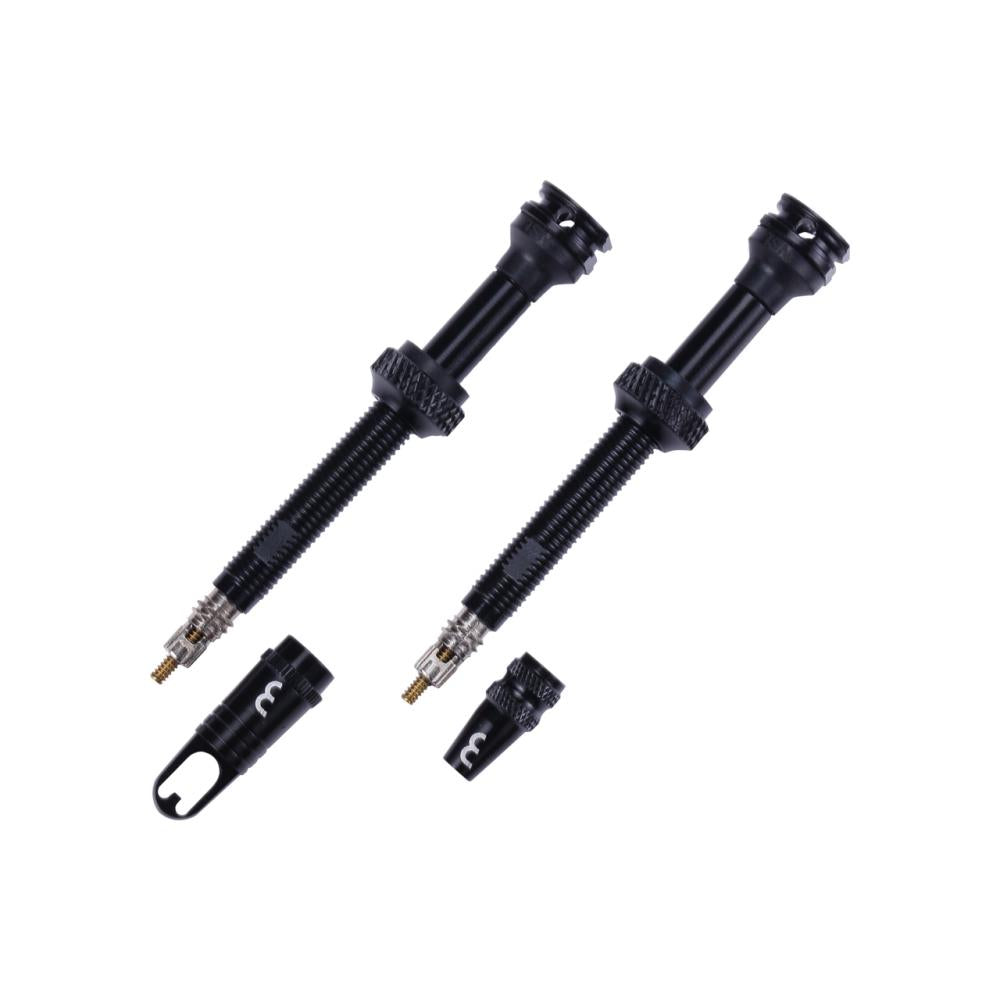 BBB Cycling BBB Tubeless Ventile Al Valve 60 mm schwarz - zuverlässige Tubeless-Dichtung