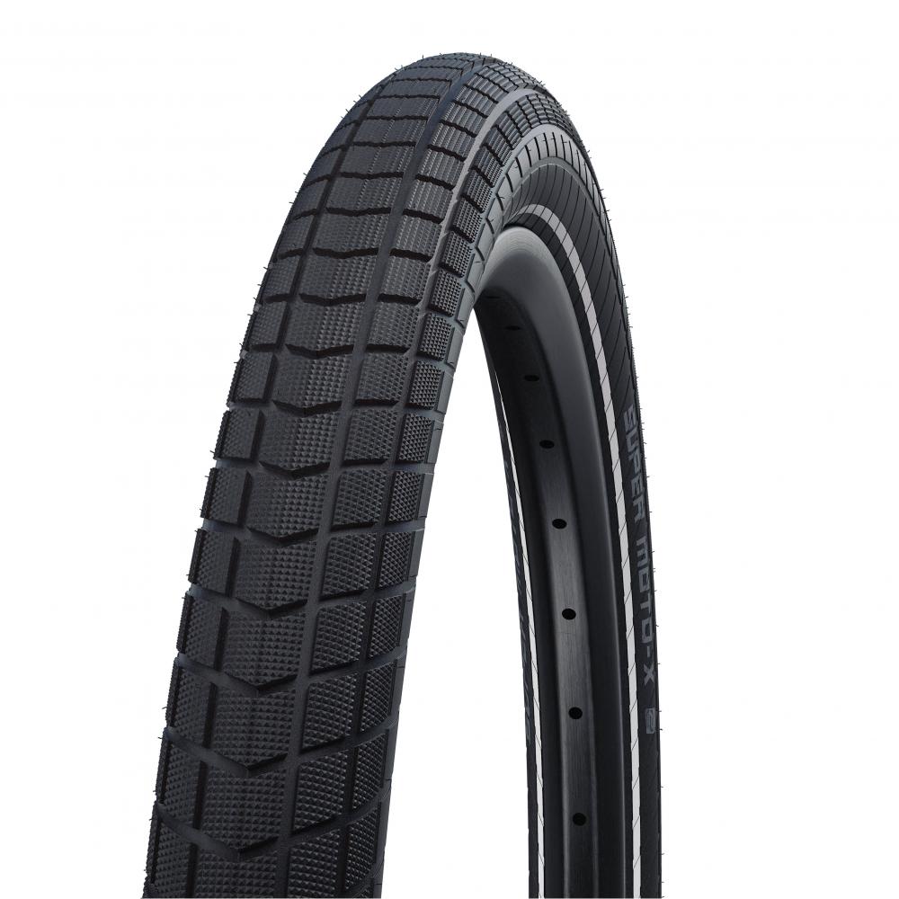 Schwalbe Reifen SUPER MOTO-X 26x2.40 ETRTO 62-559 ADDIX GreenGuard Performance Line Tube E-50 HS439