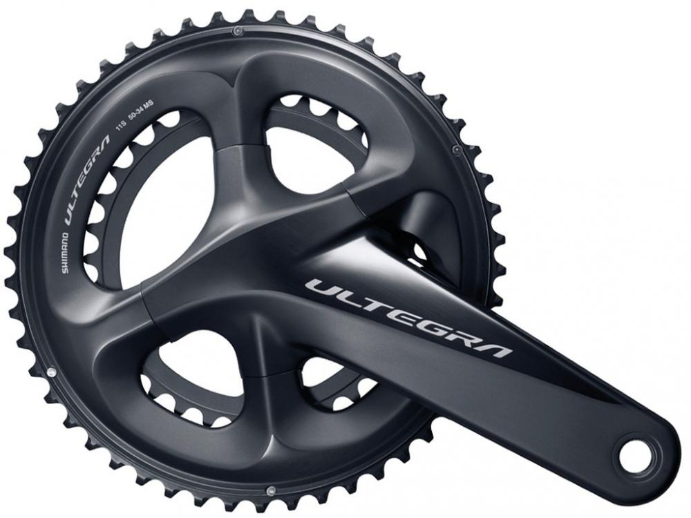 Shimano Ultegra FC-R8000 Kurbelgarnitur 172,5 mm 46/36 Zähne - leichte Performance