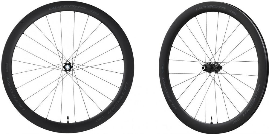 SHIMANO Ultegra WH-R8170 C50 TL Laufradsatz - 28 Zoll, Center Lock, Scheibenbremse, Rennrad 28" 24 Loch 100x12 mm
