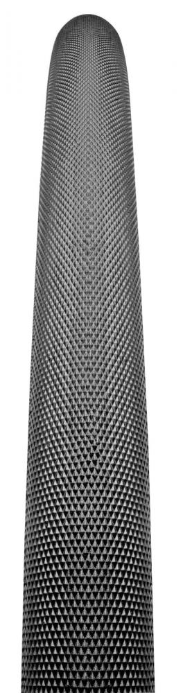 Continental Conti Contact Speed E-25 Fahrradreifen, schwarz, mit feinem Rautenprofil auf der Lauffläche.