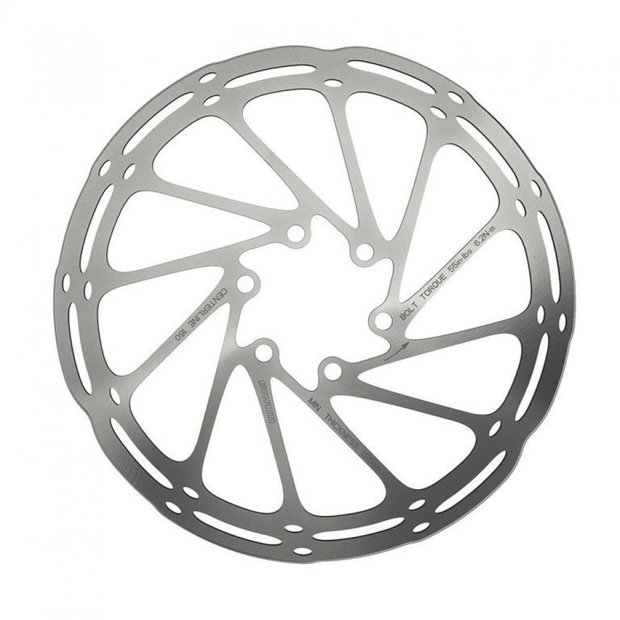 SRAM Bremsscheibe Centerline Rounded 6-Loch / 160 mm - 160 mm