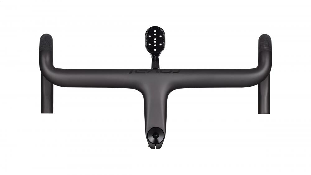 ROVAL Alpinist II RD Cockpit 440mm x 110mm - 4° Flare - Satin Carbon/Gloss Black