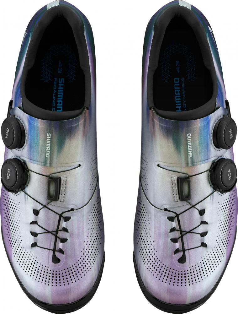SHIMANO Fahrradschuhe XC703 Herren/Damen MTB SPD Größe 50 breit Lila