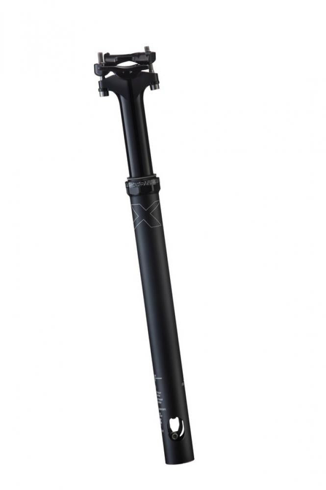 Easton EA90 AX Dropper-Sattelstütze 27,2x370mm 70mm Hub schwarz für mehr Kontrolle im Gelände.