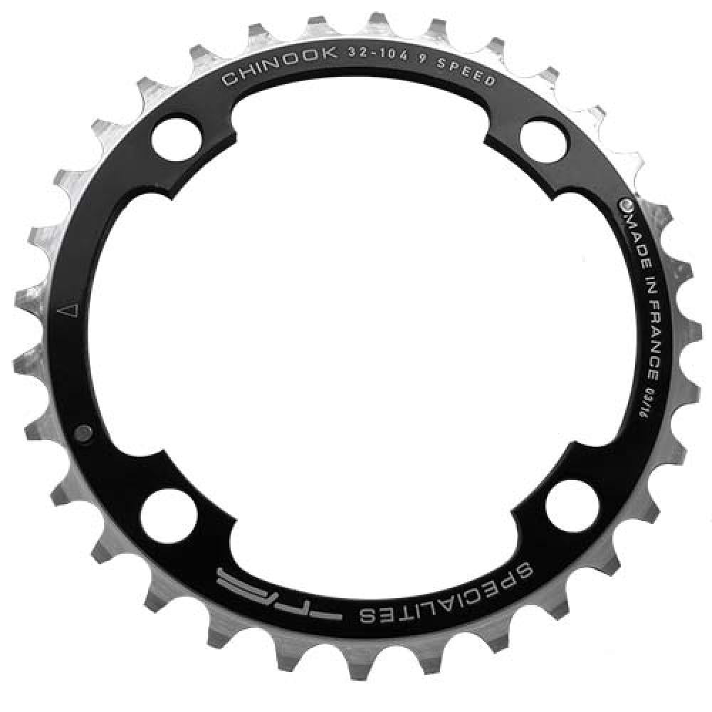 TA Kettenblatt Chinook 38Z schwarz Ø104 mitte