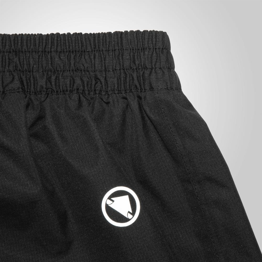 Endura Hummvee Transit wasserdichte Hose schwarz XS - leichte Regenhose für Alltag und Radfahren, wasserdicht, atmungsaktiv, strapazierfähig und komfortabel