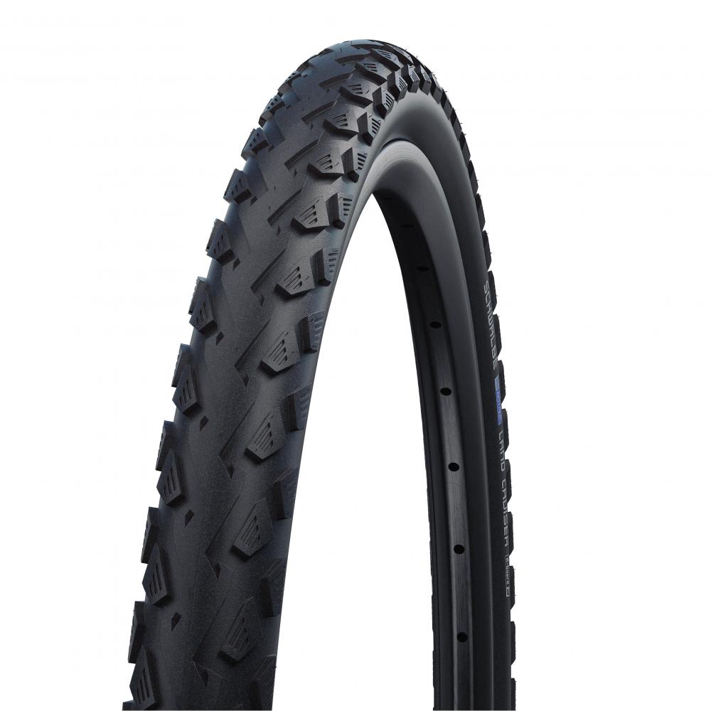 Schwalbe LAND CRUISER Fahrradreifen 24x2.00 (50-507) mit markantem Profil, K-Guard Active Line Tube HS450.