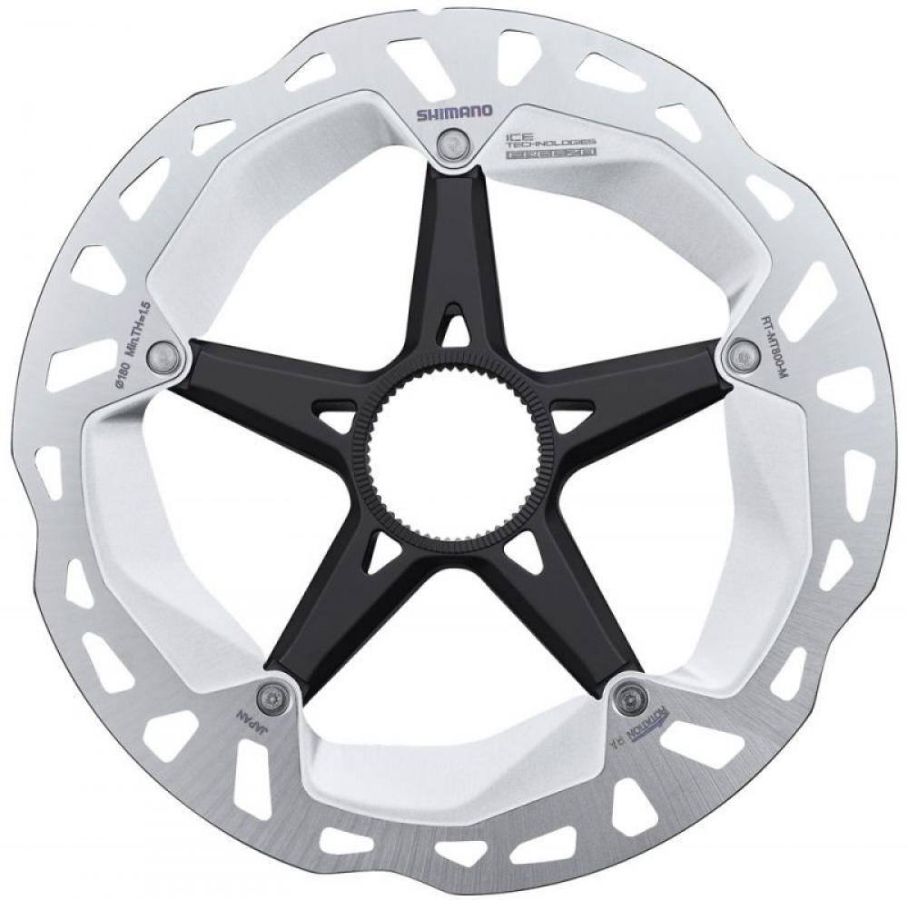 Shimano Deore XT RT-MT800 180 mm Center Lock Bremsscheibe - starke und kontrollierte Bremsleistung