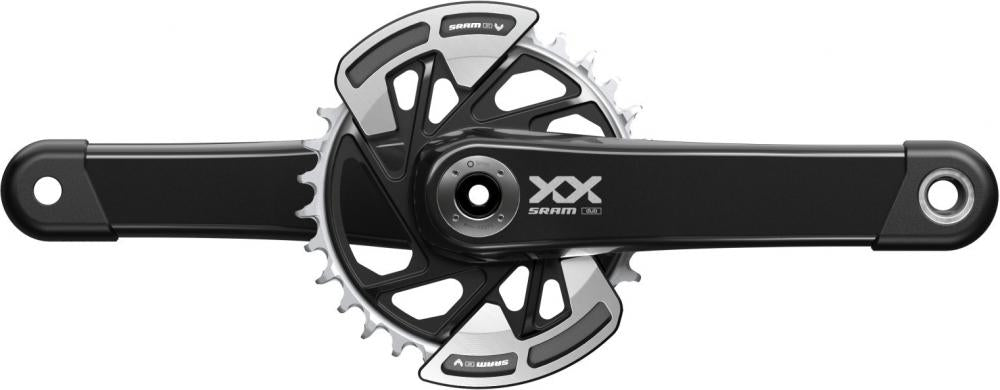 SRAM XX Eagle T-Type Kurbelgarnitur 175 mm - leichte Carbon-Kurbel für präzisen 1x12-Antrieb