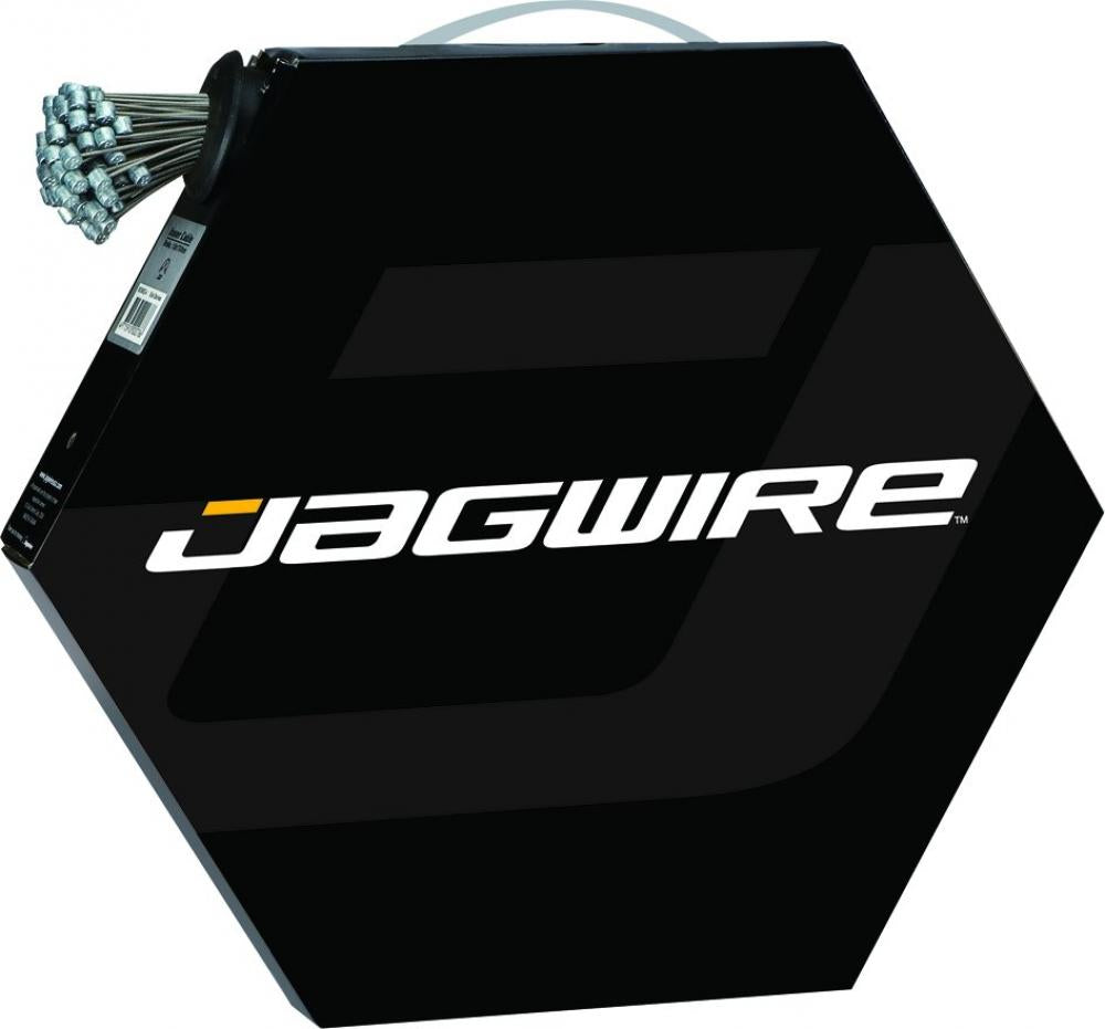 Jagwire Schaltzug Sport Edelstahl geschliffen Werkstattverpackung 1,1 x 2300 mm Silber - präzise Schaltperformance