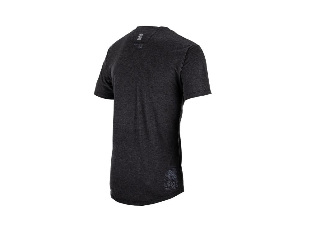 Leatt MTB All Mountain 2.0 Junior Trikot Kurzarm Größe M Schwarz - Komfort für junge Mountainbiker