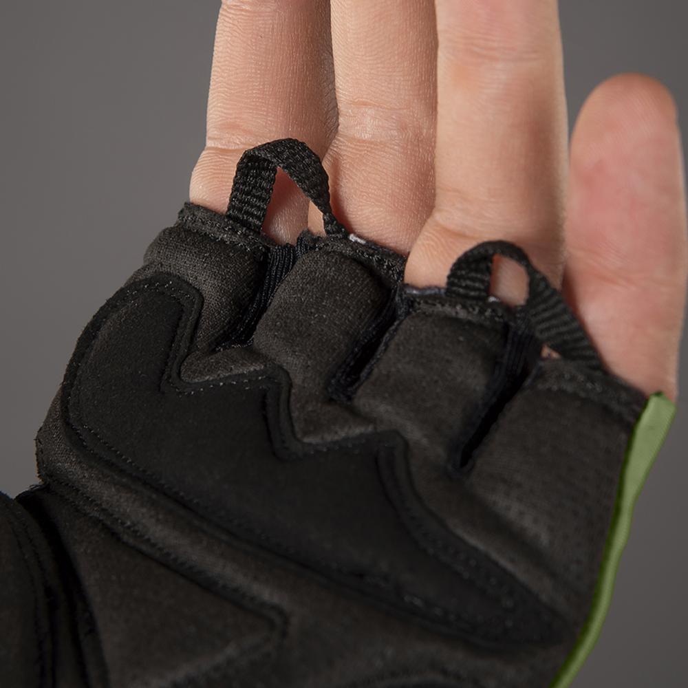 CHIBA Gel Comfort - Radhandschuhe olive 3XL mit Poron-Gel-Polsterung
