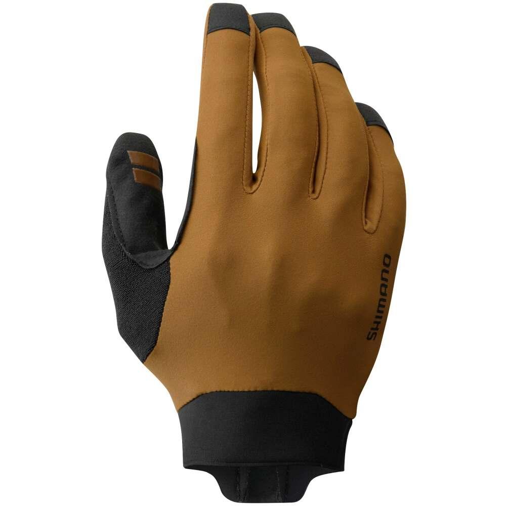 SHIMANO Enduro Gloves Sand Brown Handschuhe L