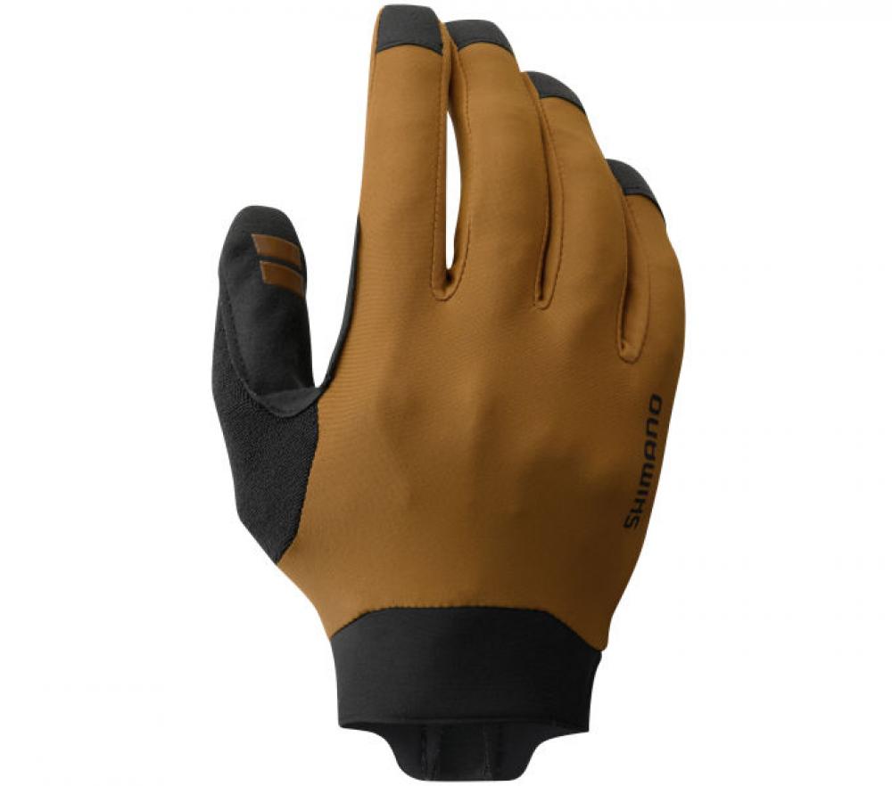 SHIMANO Enduro Gloves Sand Brown S Handschuhe