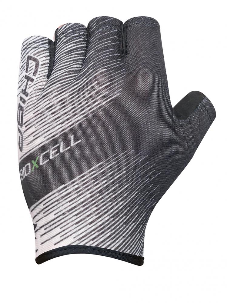 CHIBA BioXCell Tan Through Kurzfingerhandschuhe L weiß/schwarz