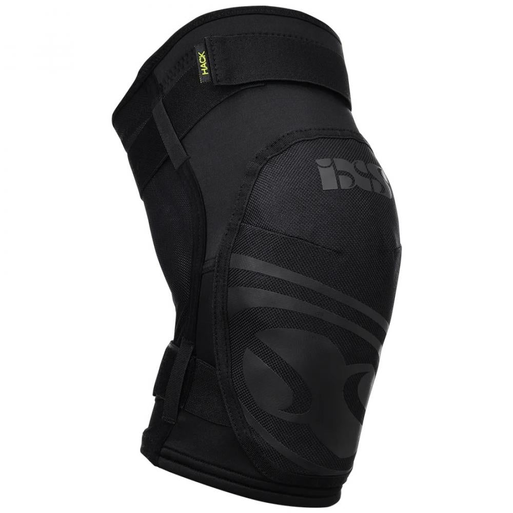IXS Sports Division iXS Hack EVO+ Knee Guard XL black - leichter Knieprotektor mit hohem Tragekomfort