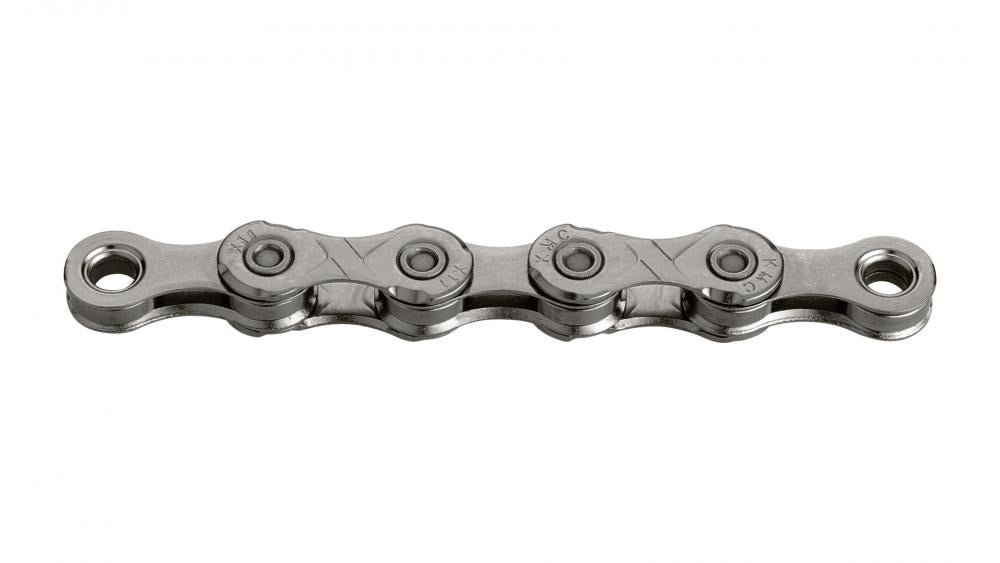 KMC X11 11-fach Fahrradkette, silberfarben.