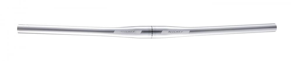 Ritchey Classic Flat Lenker aus hochglanzpoliertem Silber Aluminium 6061 für Cross Country Fahrräder.