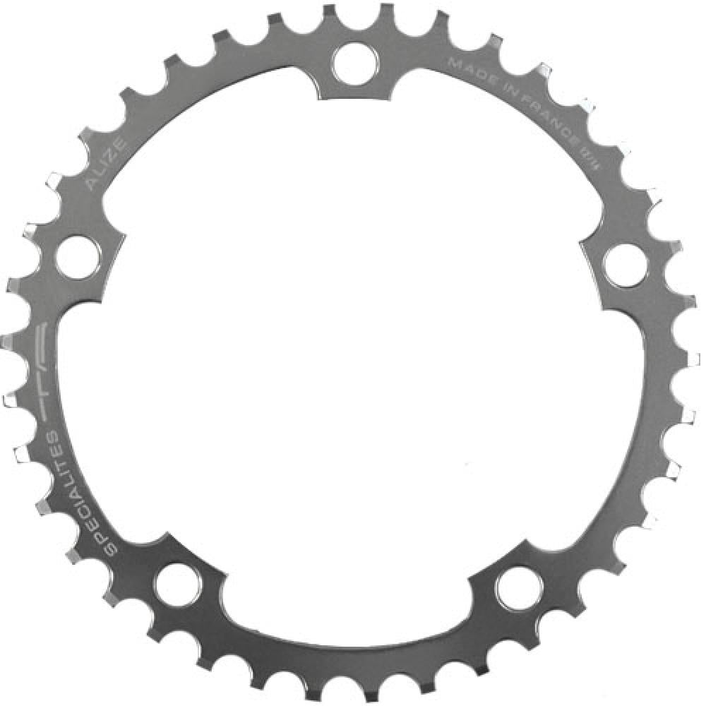 TA Kettenblatt Alizé 44Z silber, 130mm BCD, innen, 9/10-fach für Fahrräder.