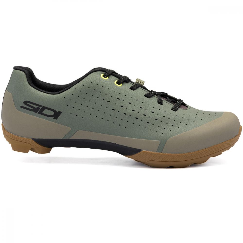 SIDI Asper Laces GR1NC Military Gravel-Schuhe Gr. 43 - Mikrofaser, Steifigkeit 6, Millenium Fit, Impact-Schutz