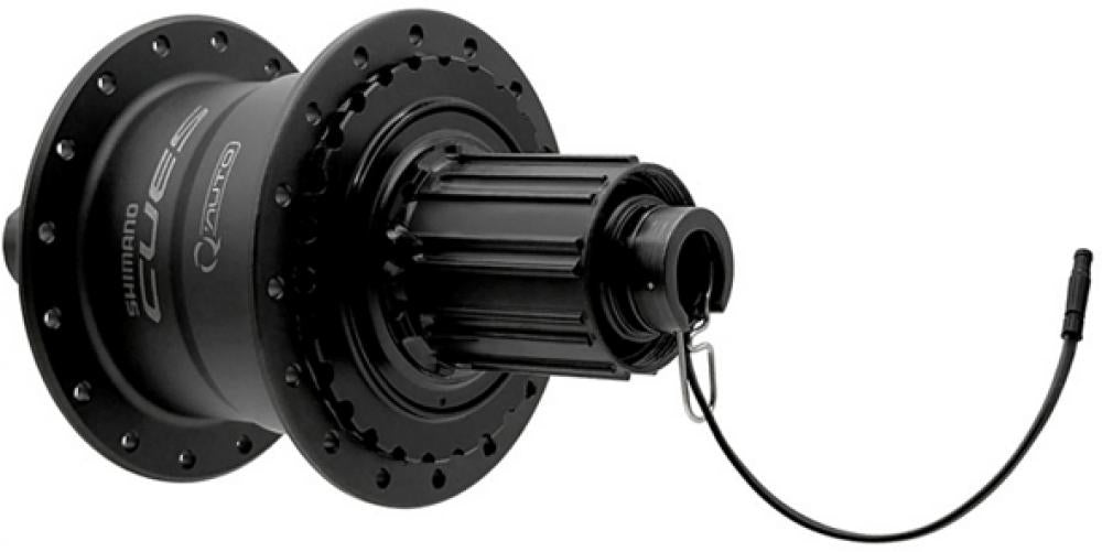 SHIMANO Hinterradnabe FH-U6060 Q-Auto dynamo - 6060, 12x142mm, 142mm