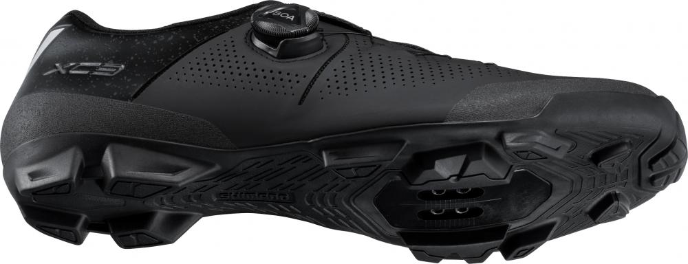 SHIMANO Fahrradschuhe XC302 Herren/Damen MTB SPD Größe 45 Schwarz