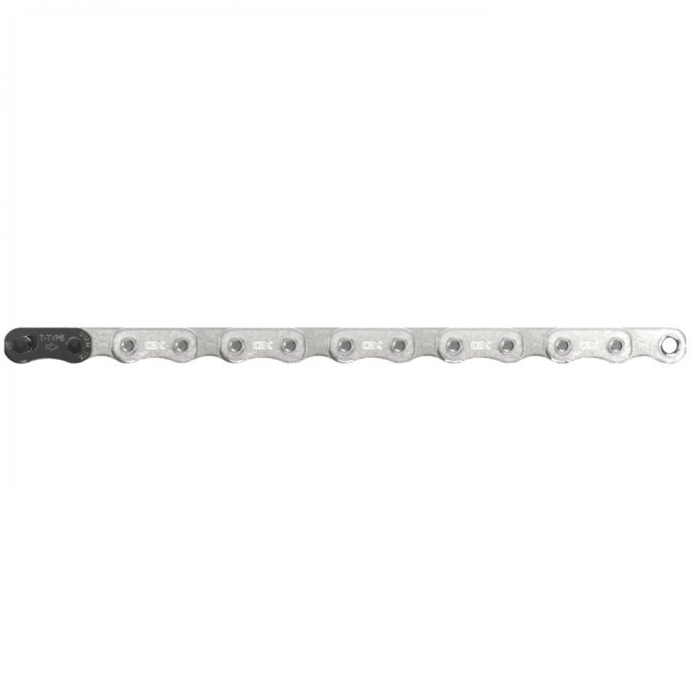 SRAM Eagle T-Type MTB Fahrradkette, silber, für robuste Schaltperformance.