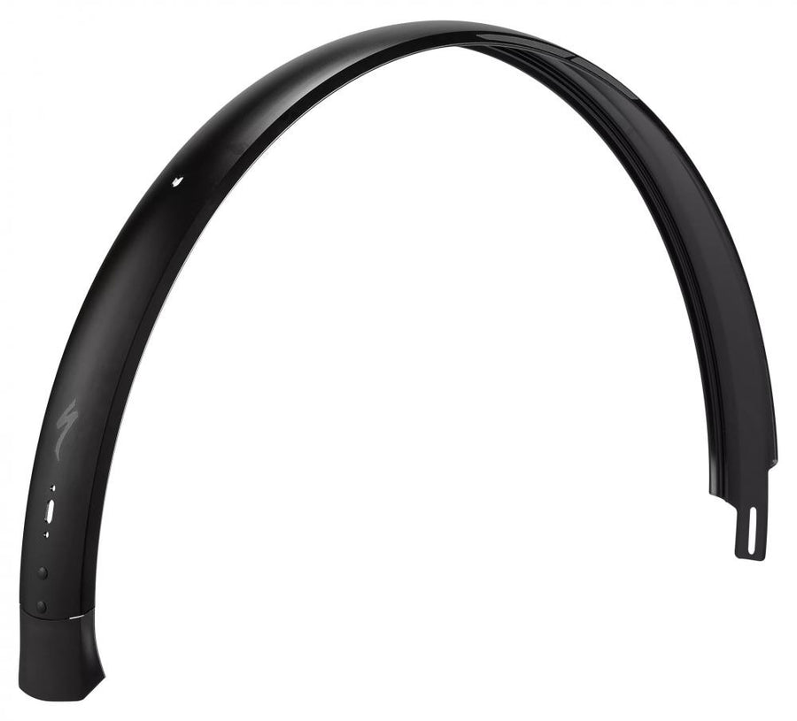 COMO SL Schutzblech hinten 650B Aluminium 65mm - mit Halterung für Supernova E3 Rücklicht - Fahrradschutzhülle