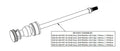 FOX Service Set Air Shaft Assy Rhythm 36 E-Opt 140mm - präziser Gabelservice