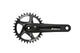 Race Face Turbine Kurbel, 170mm, 143mm, 30mm, blau - leichte Performance-Kurbel für Trail & Enduro