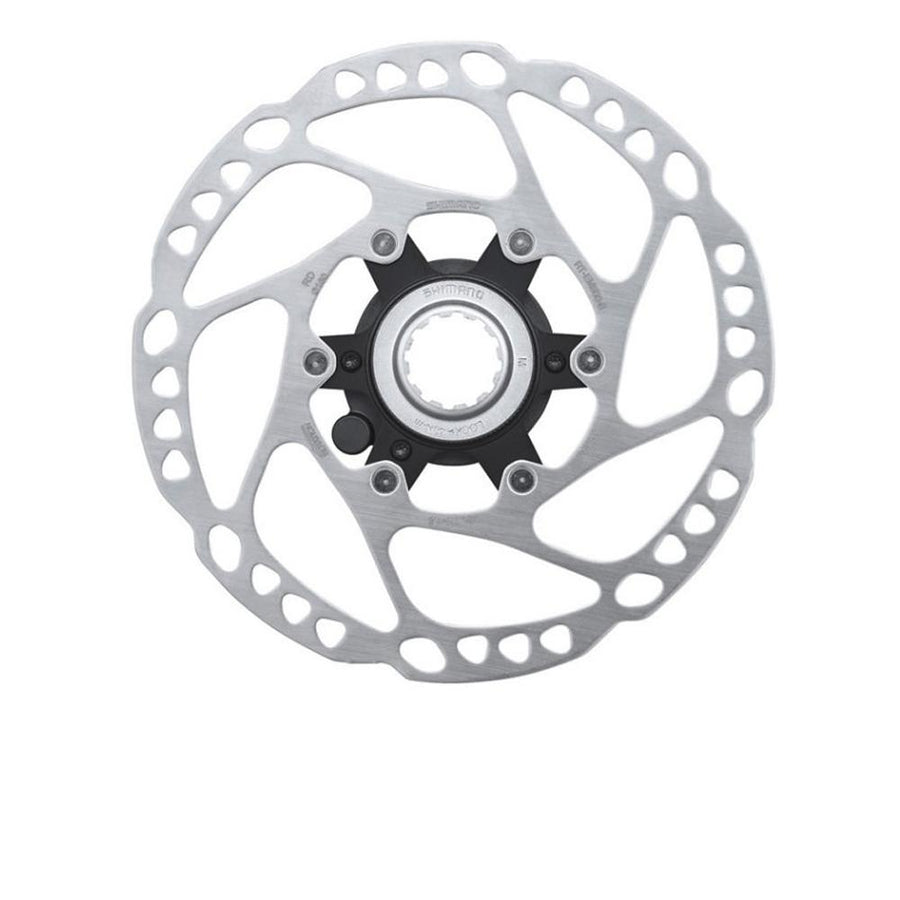 Shimano RT-EM600 180 mm silber - leistungsstarke Bremsscheibe für E?Bike & MTB