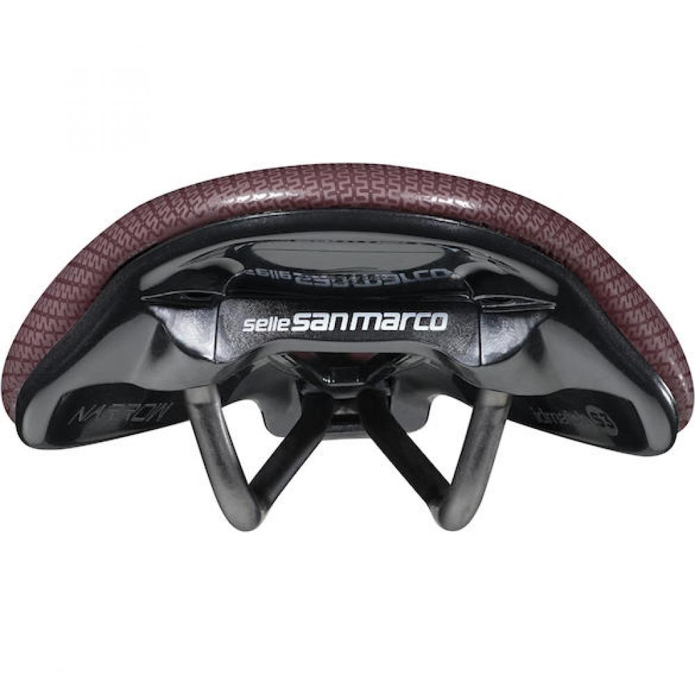 Selle San Marco Sattel Shortfit 2.0 Supercomfort Racing 140 x 255 mm Brick Red - maximaler Komfort & Performance