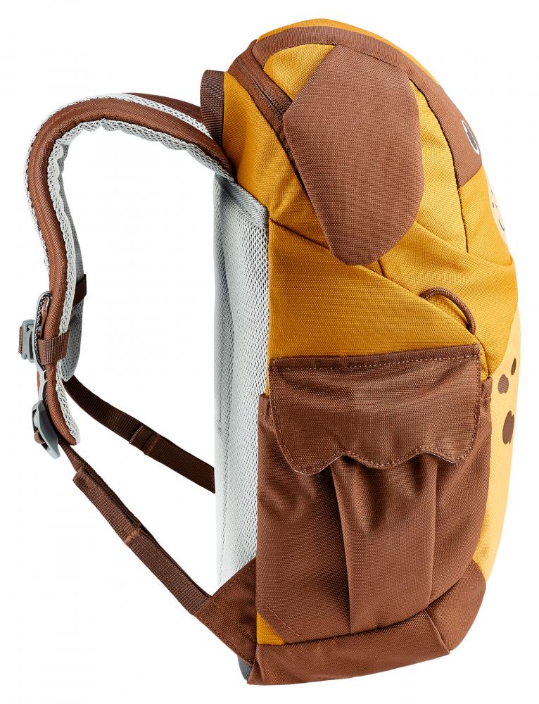 Deuter Kikki Kinderrucksack 8 Liter maple-umbra - Nachhaltig aus recyceltem PET (340 g)