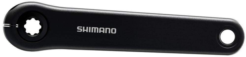 SHIMANO Kurbelarmset E-BIKE SYSTEMS FC-EN500 175 mm Schwarz - robuste E-Bike-Antriebslösung