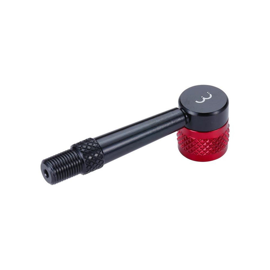 BBB Cycling Pumpenkopf Adapter AirPipe schwarz [One Size] schwarz - müheloses Aufpumpen schwer zugänglicher Ventile