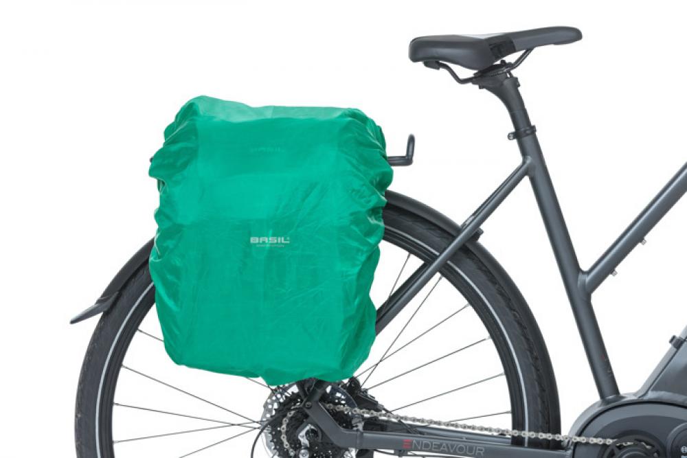 Basil Doppelpacktasche Discovery 365D M schwarz melee Größe 30x14x31cm 18l