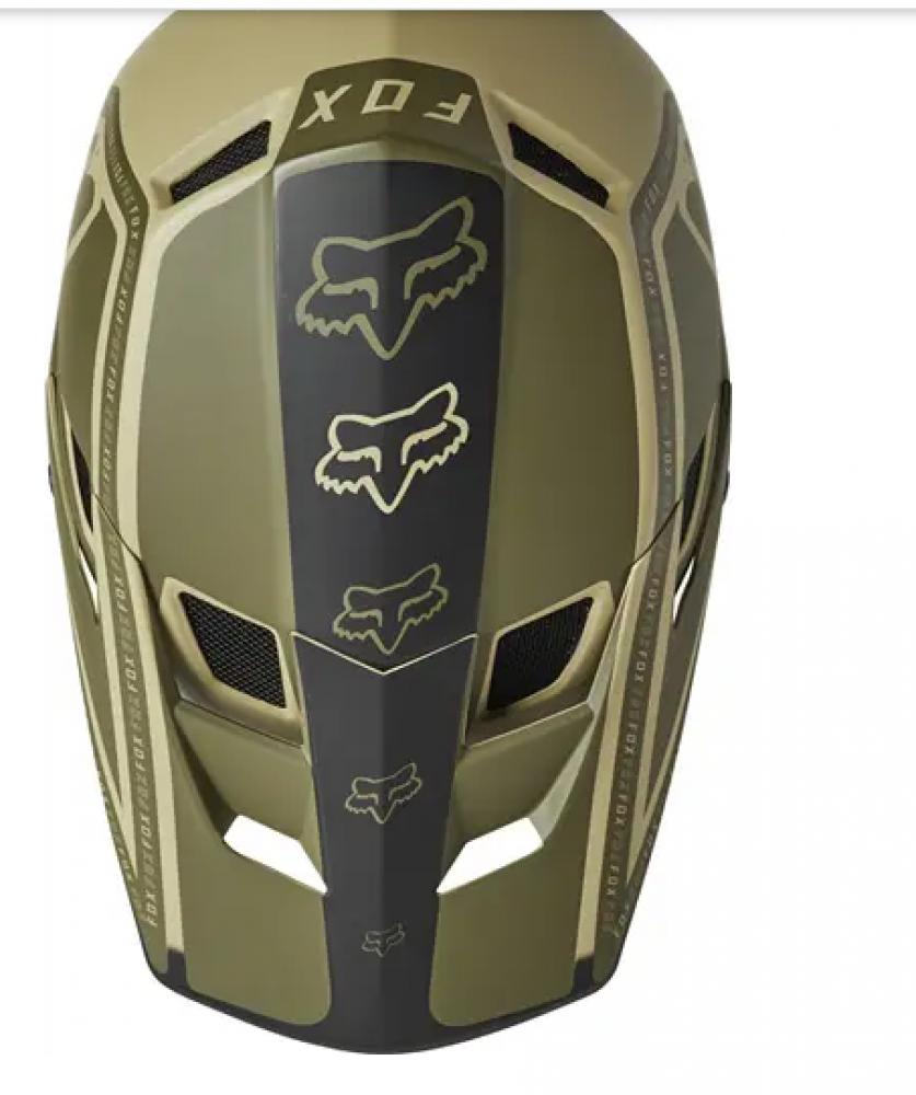 FOX Helm RAMPAGE COMP CALI CE CPSC Full Face Schutz Helm beige S