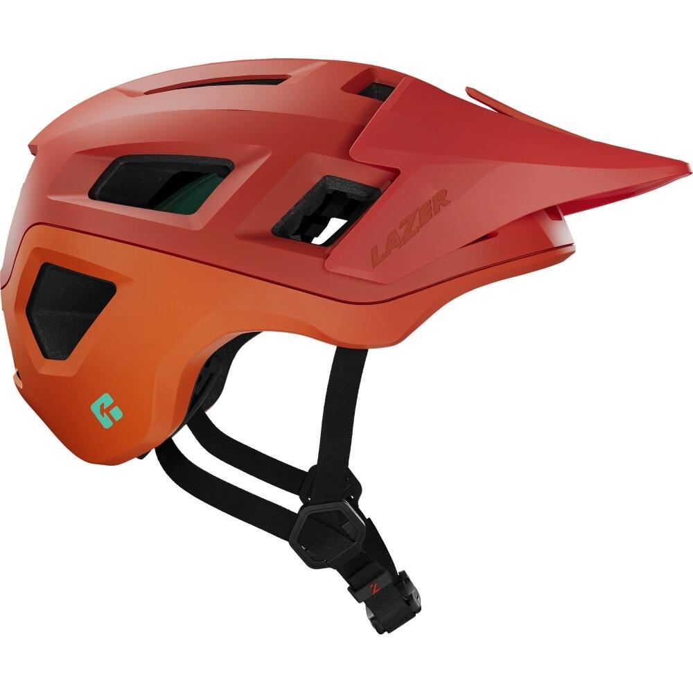 LAZER MTB-Helm Coyote KinetiCore, orange S - sicherer Trail-Helm mit Top-Belüftung
